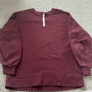 Lululemon Perfectly Sized Crewneck, size 6